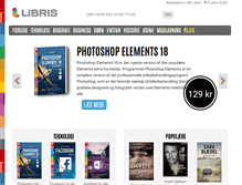 Tablet Screenshot of libris.dk