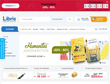 Tablet Screenshot of libris.ro