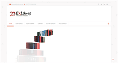 Desktop Screenshot of libris.com.br